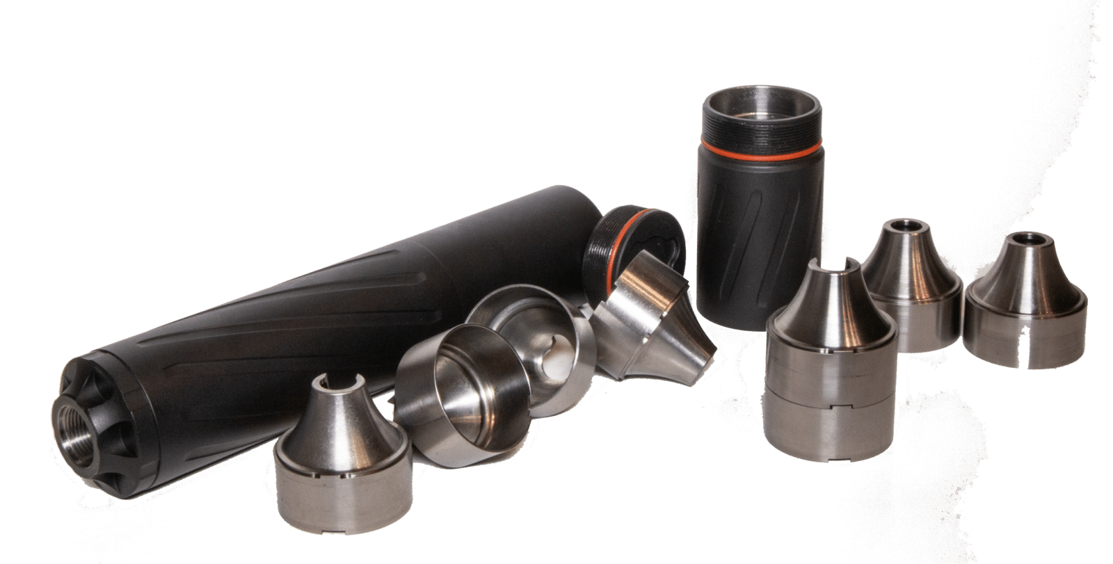 firearm suppressor baffles