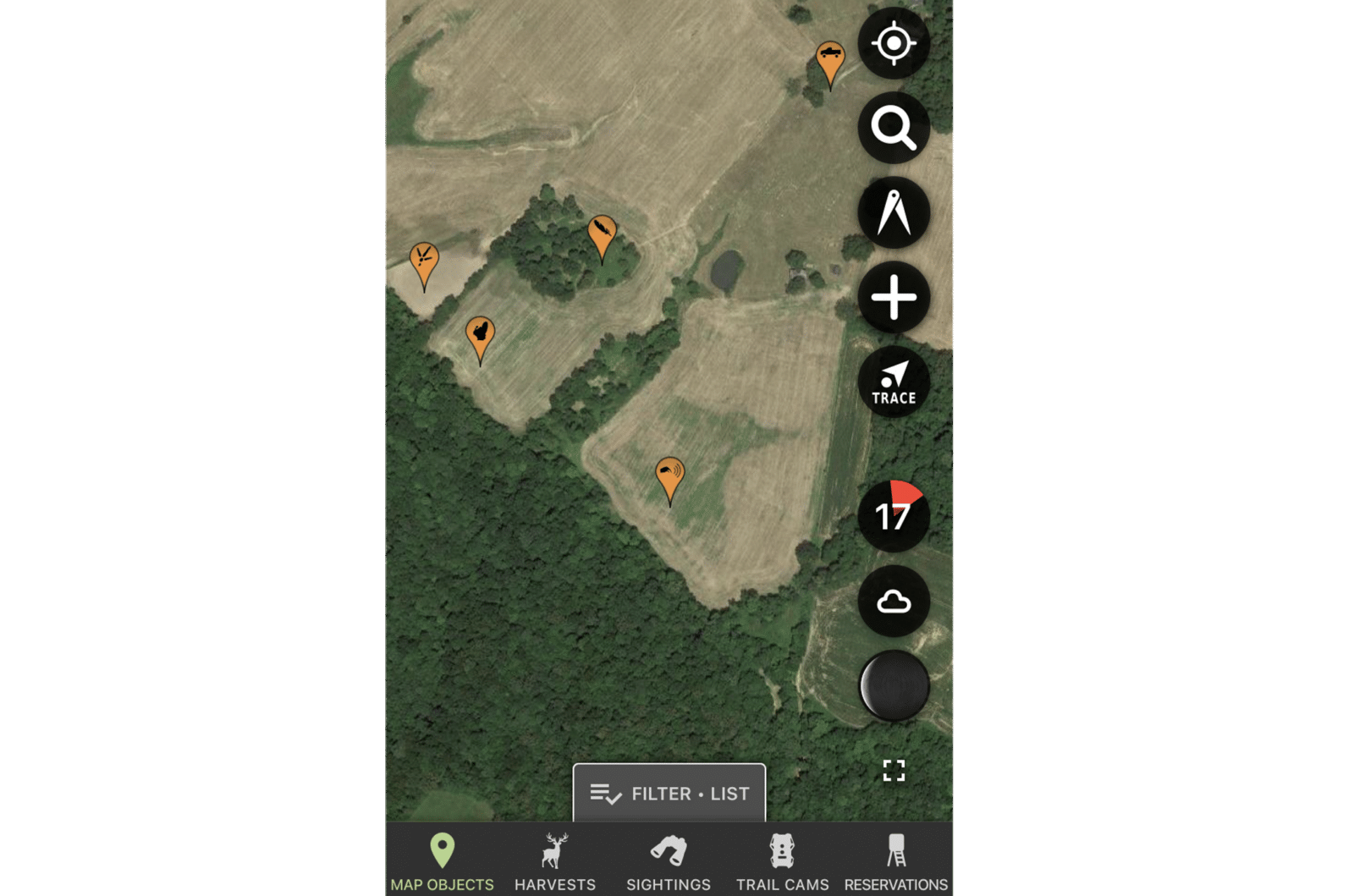 HuntStand Turkey Markers