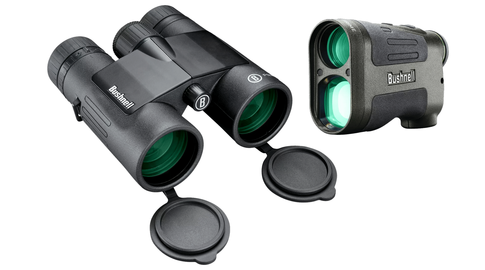 Bushnell Prime Binocular and 1300 Rangefinder Combo