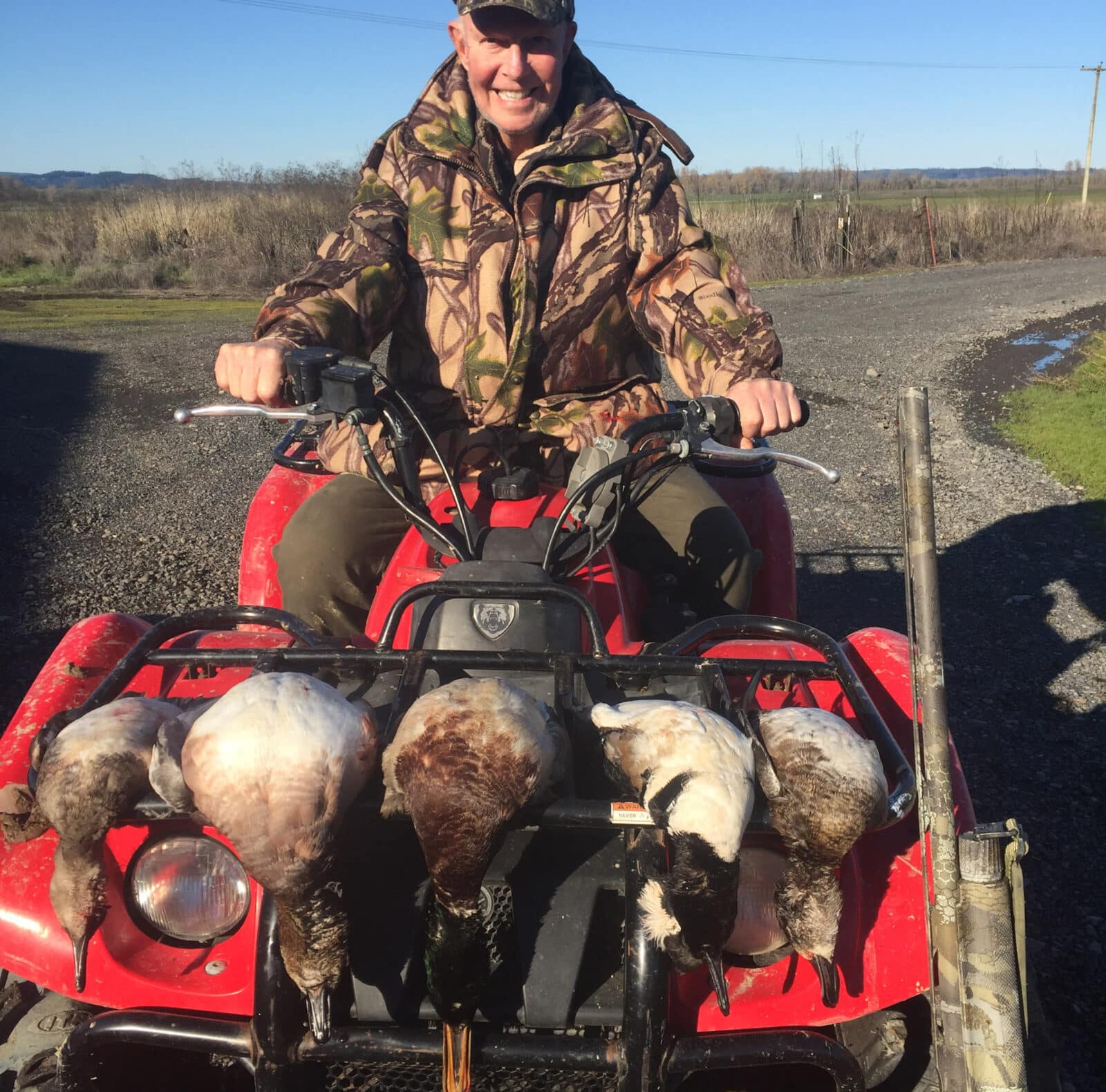 Jay Decker With Waterfowl