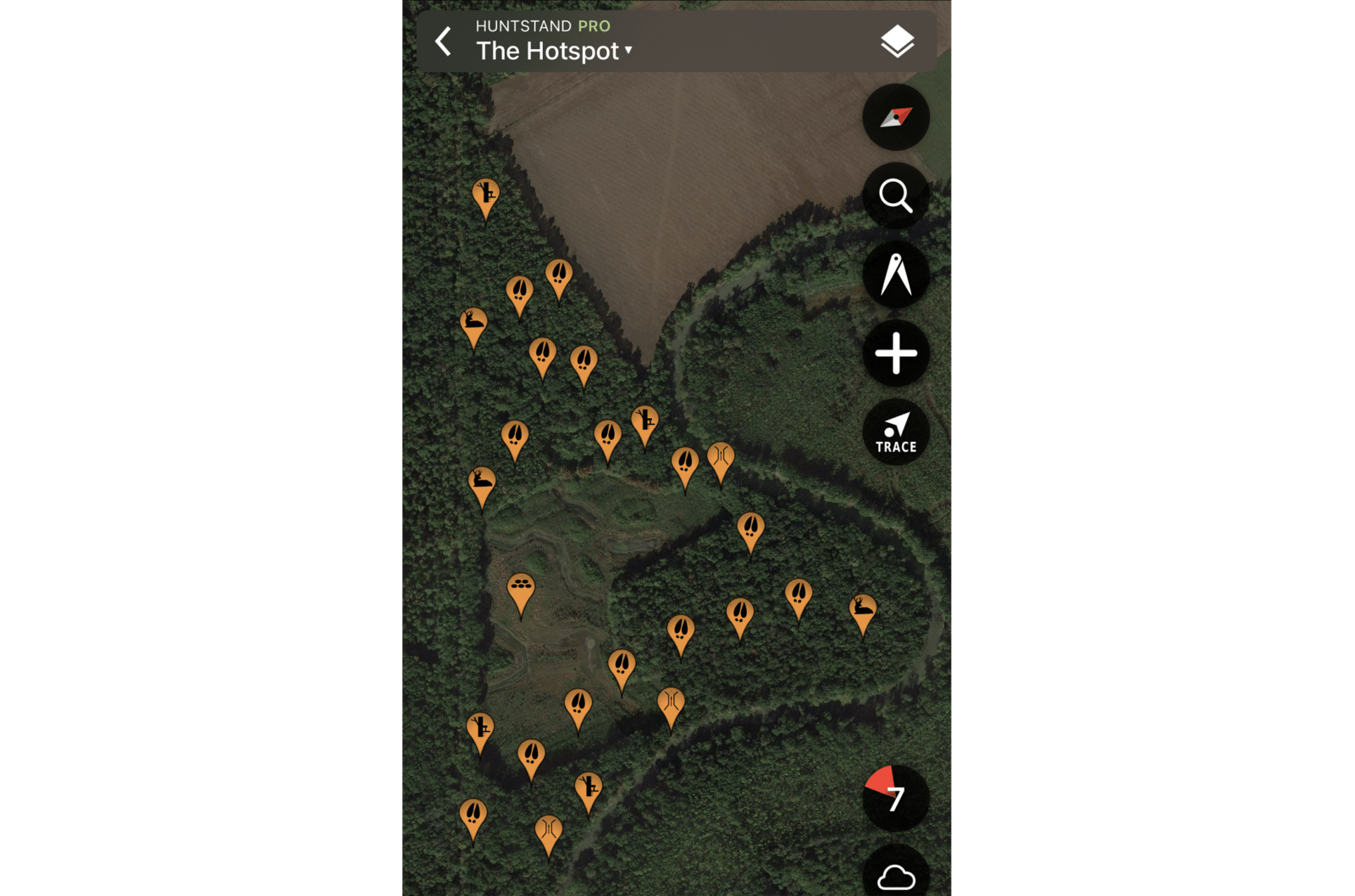 HuntStand Pro Deer Sign Markers