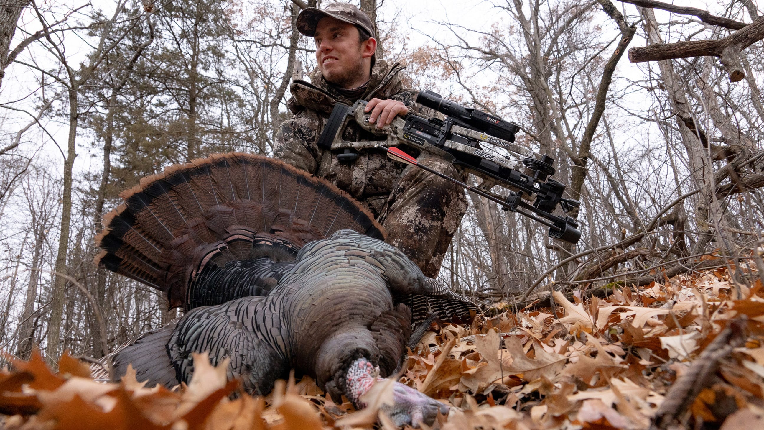 Turkey hunting with TenPoint Seige RS410