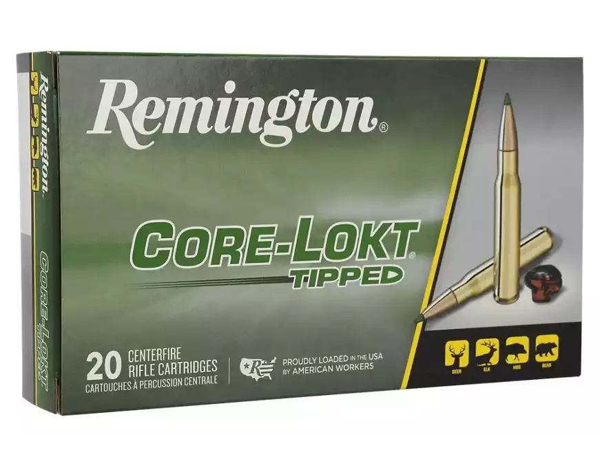 Remington Core-Lokt Tipped Centerfire Rifle Ammo