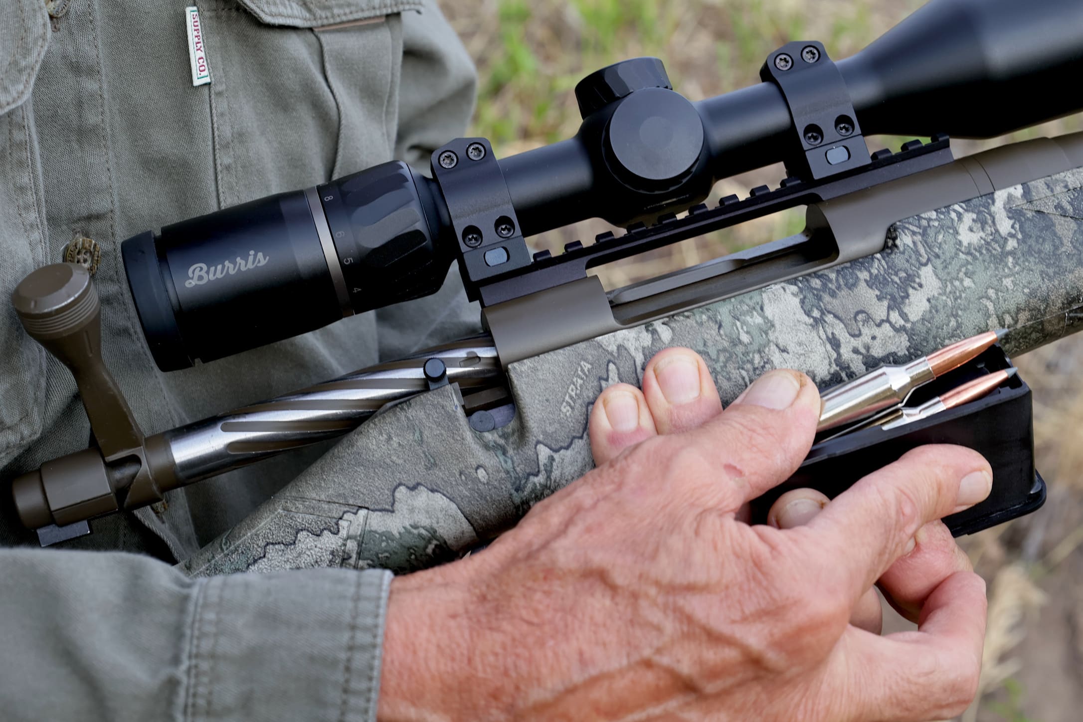 Burris FullField Scope Atop Predator Rifle