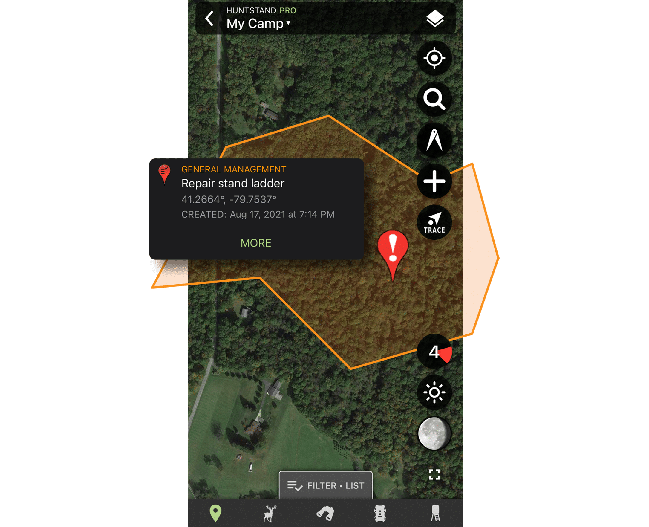 HuntStand Icon Notes