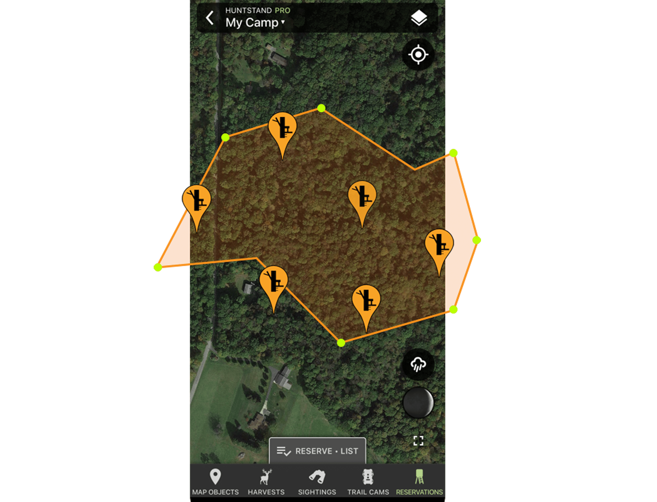 Hunt Club Stand Layout