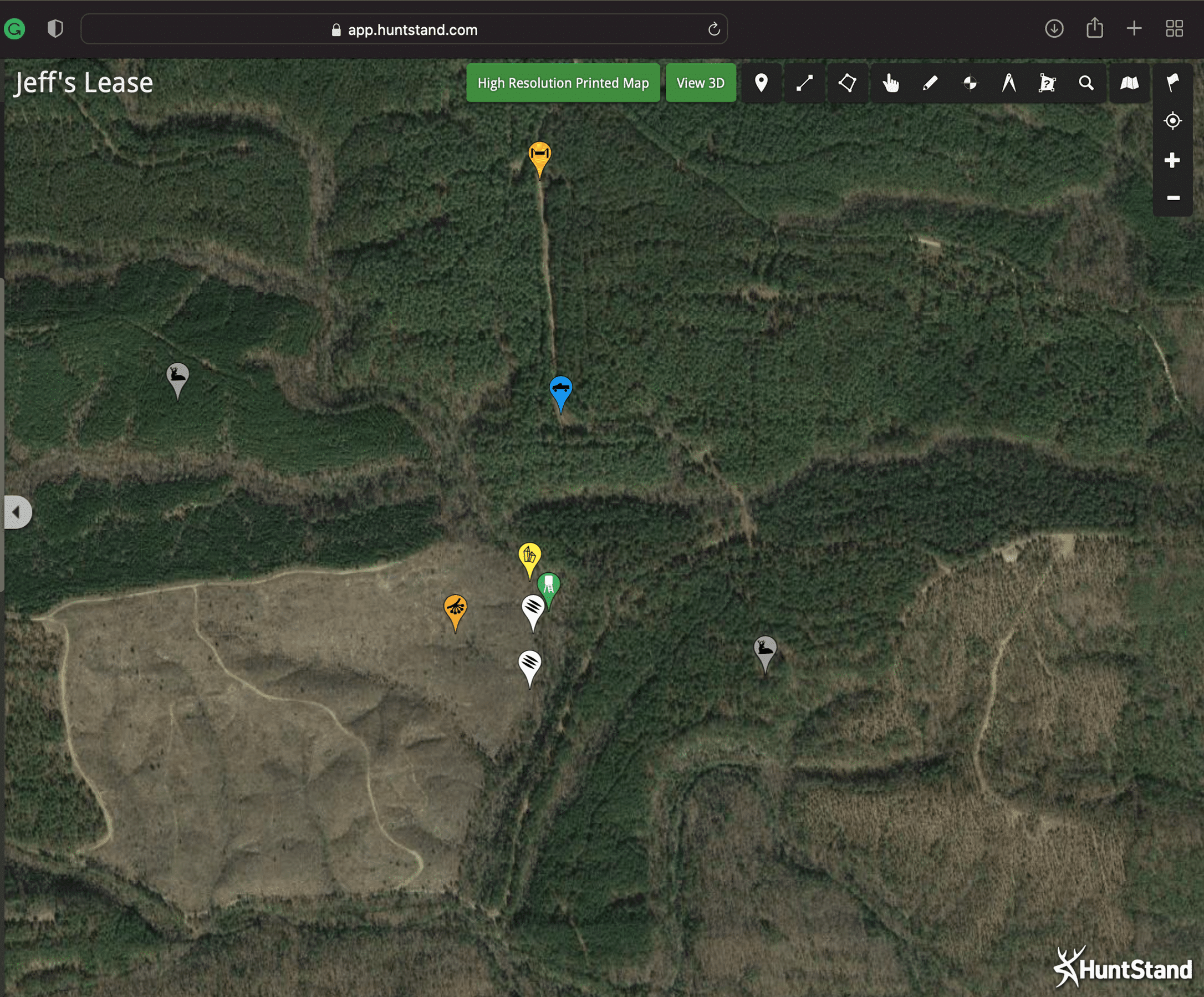 HuntStand Hunt Area