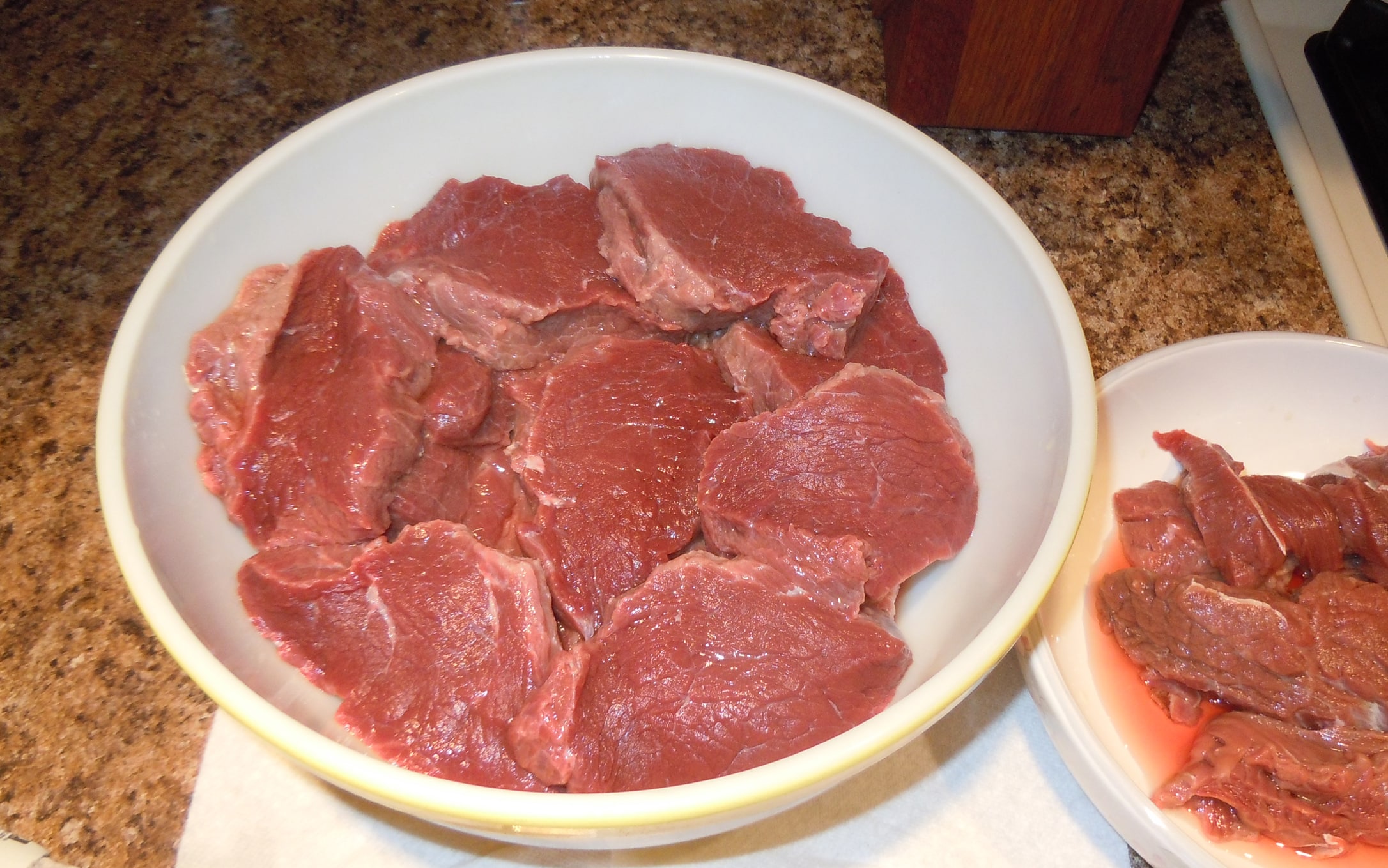 Choice venison cuts