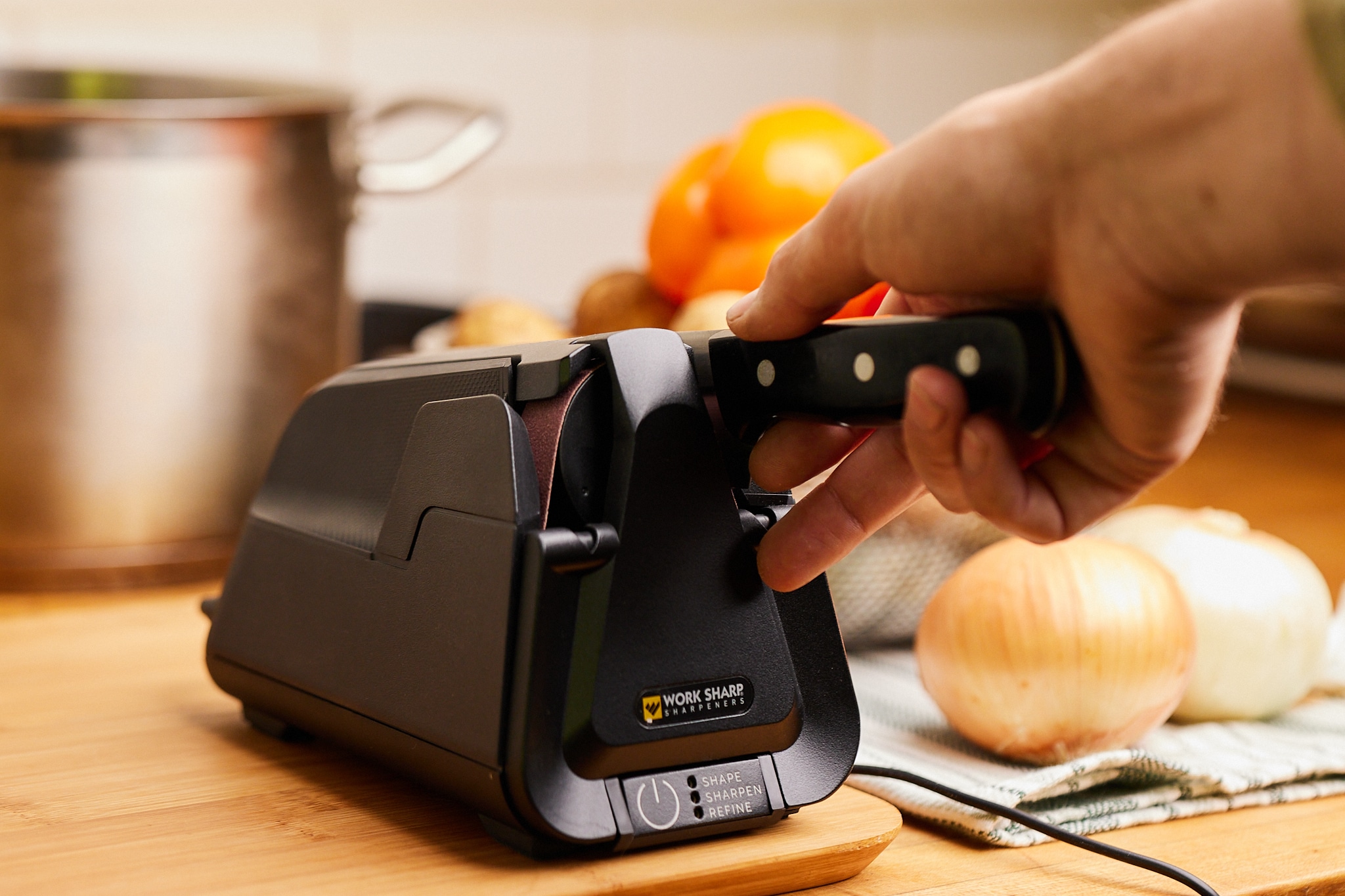 work sharp professional electric kitchen knife sharpener