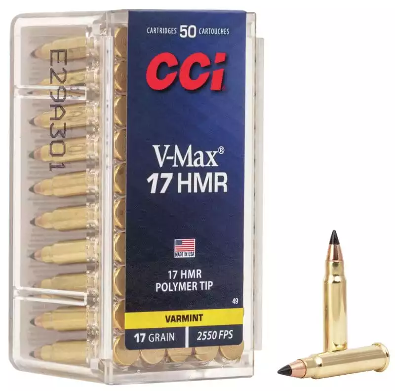 CCI .17 HMR 17-gr. V-Max Rimfire Ammo