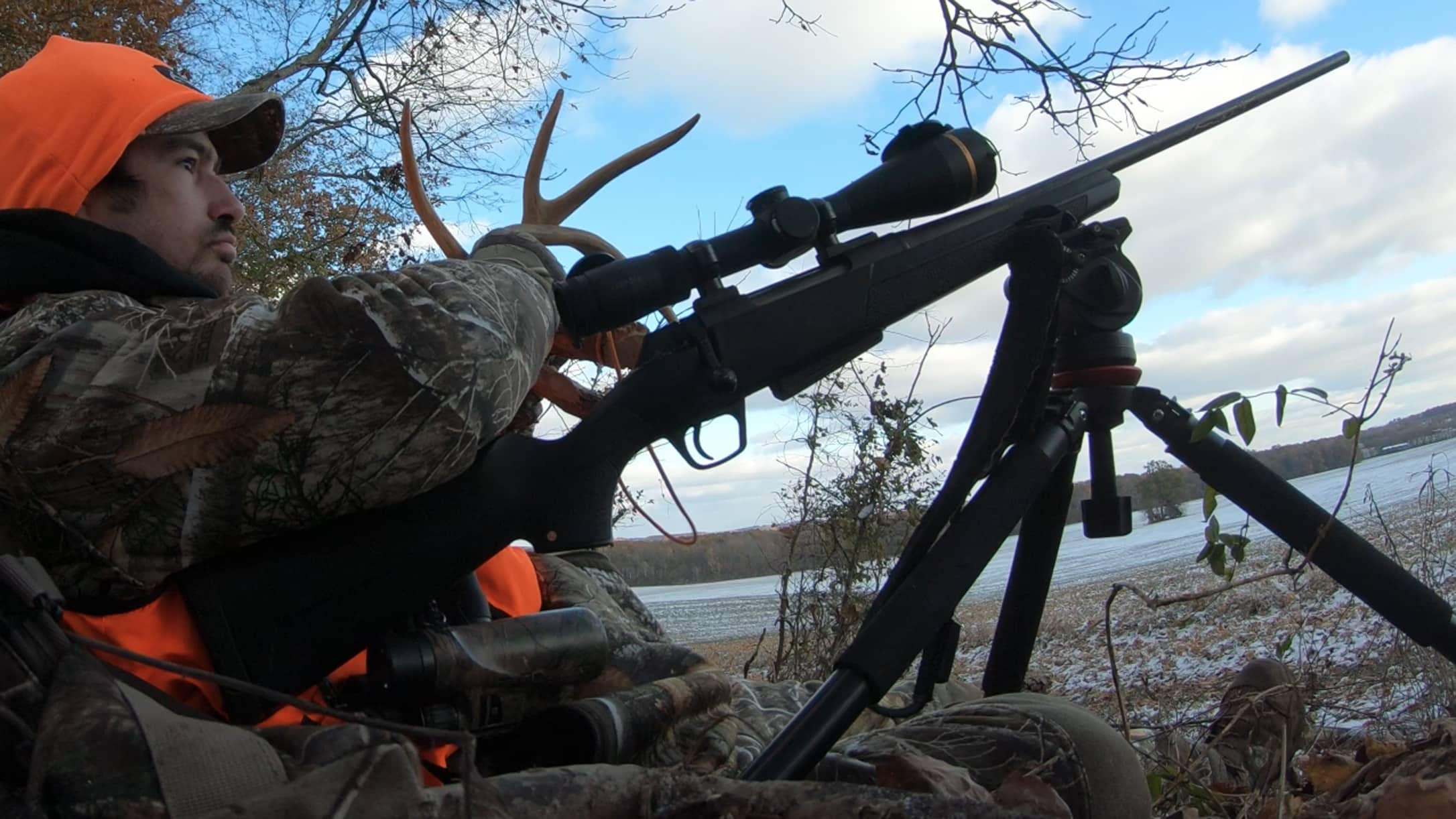 Ground hunter during rut