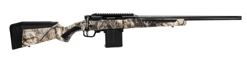 The Savage Impulse Predator is an excellent bolt-action rifle for coyote hunting. Image courtesy of Savage Arms